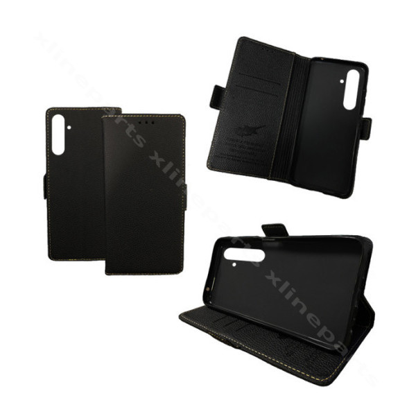 Θήκη Flip-Oem για Samsung A18 4G A185, μαύρη