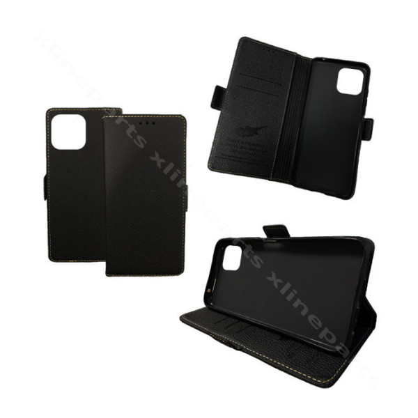 Θήκη Flip Venture για Xiaomi Redmi 17 4G/ Redmi 17 5G μαύρη