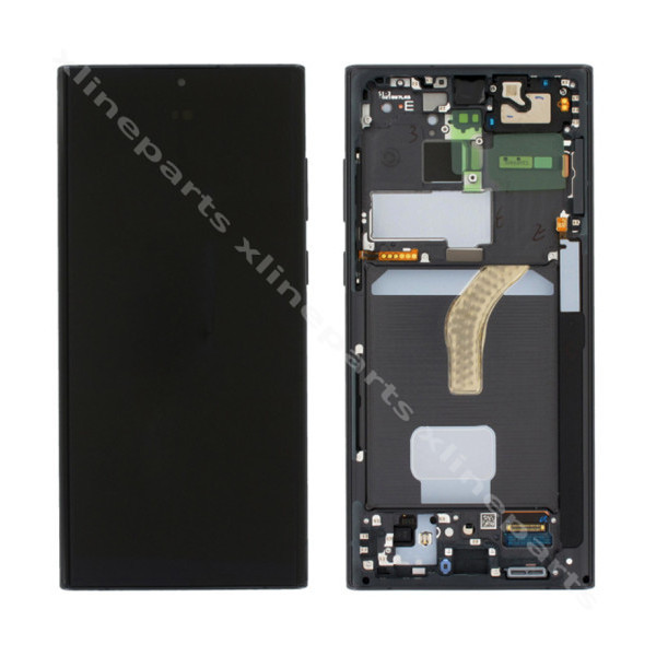 Display Samsung S22 Ultra S908 black OLED (1:1)